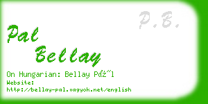 pal bellay business card